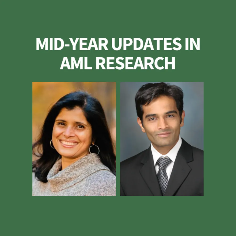 Mid-Year Updates in AML Research with Uma Borate, MD and Naval Daver, MD image