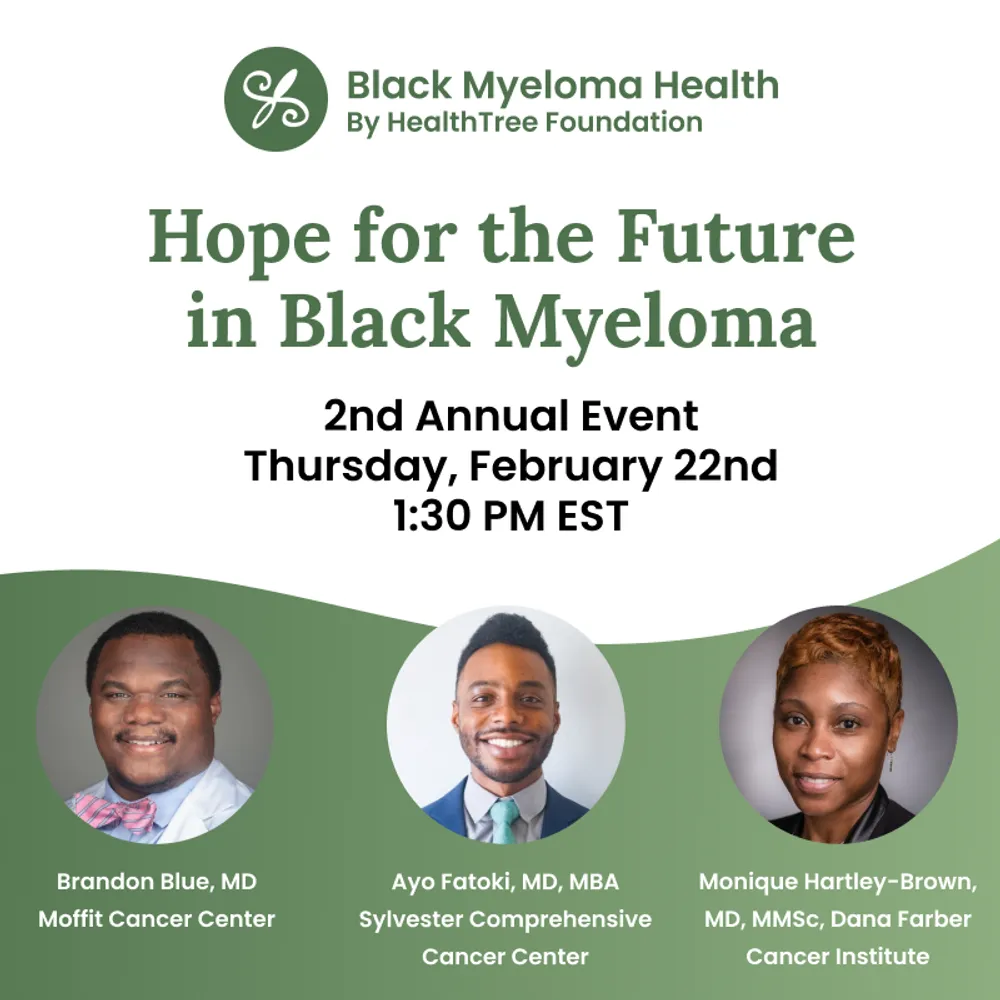 Hope for the Future in Black Myeloma- A Black Myeloma Health Panel image