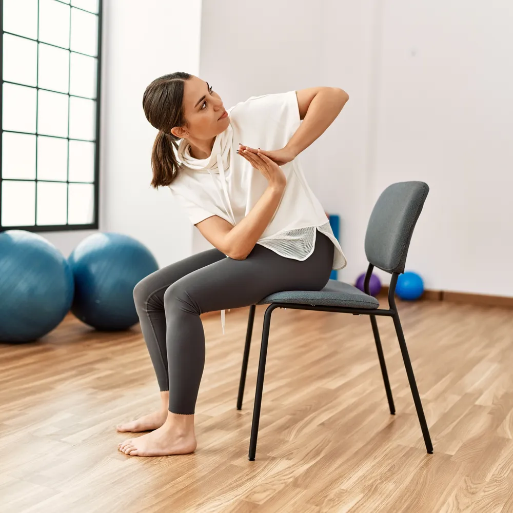 Chair Yoga image