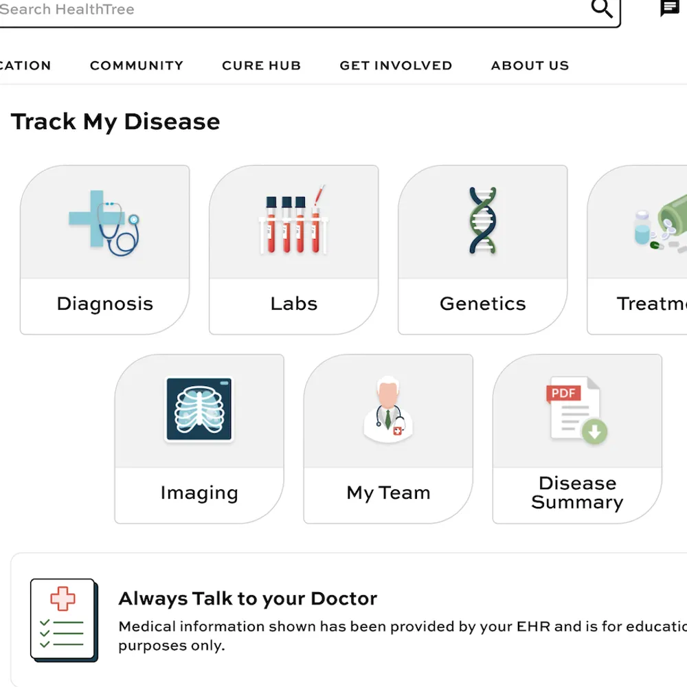 Tracking Your CLL Labs in HealthTree Cure Hub image