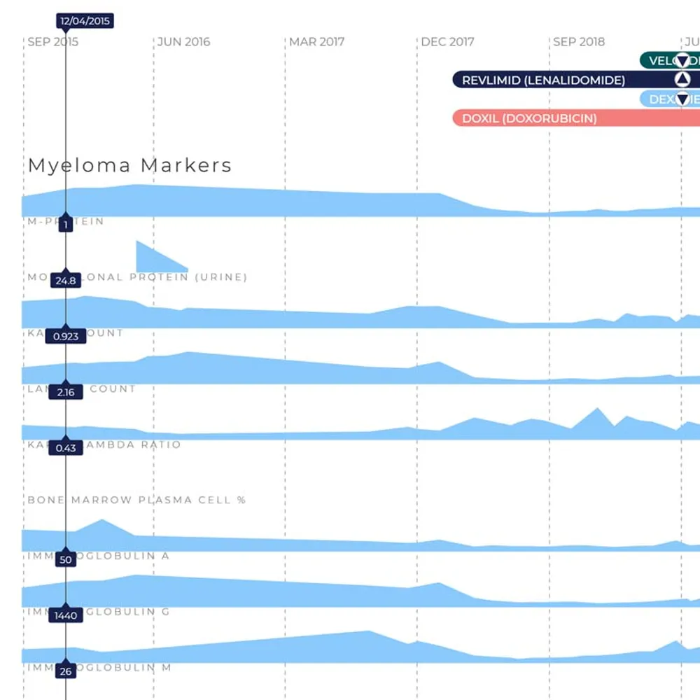 Tracking your Myeloma with HealthTree Cure Hub: Part 1  image