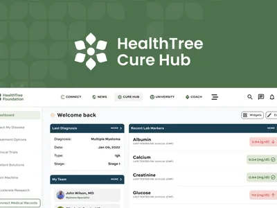 Share HealthTree Cure Hub to Accelerate MDS Research image