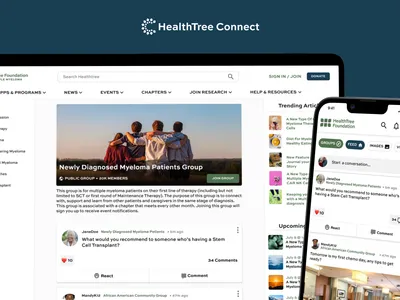 HealthTree Foundation Announces New Social Media Platform: HealthTree Connect image