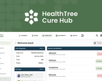 Share HealthTree Cure Hub to Accelerate CLL Research image