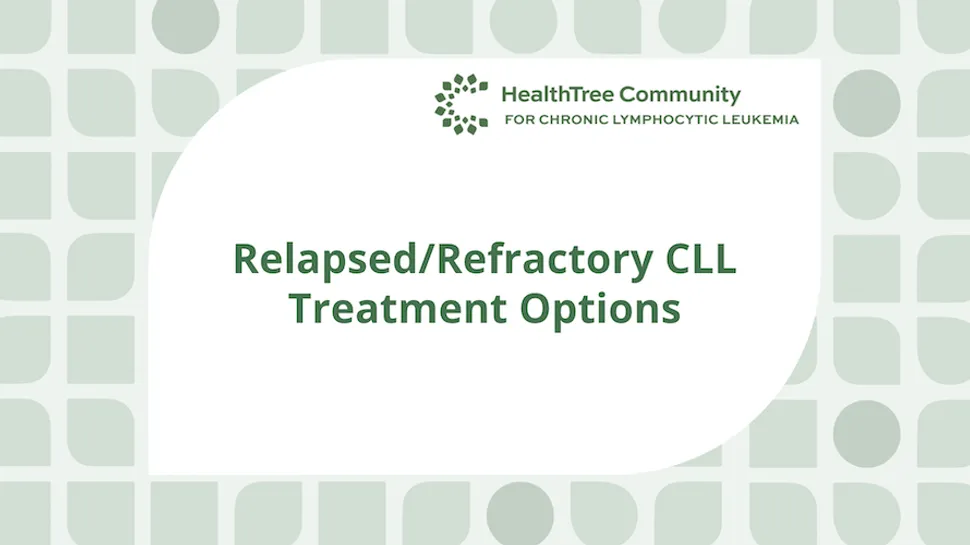 Relapsed/Refractory CLL Treatment Options image