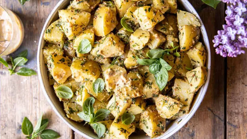 Healthy Recipe Idea: The Best Simple Vegan Potato Salad image