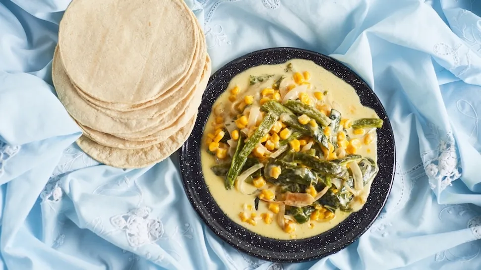 Recipes for Myeloma Patients: Rajas con Crema image