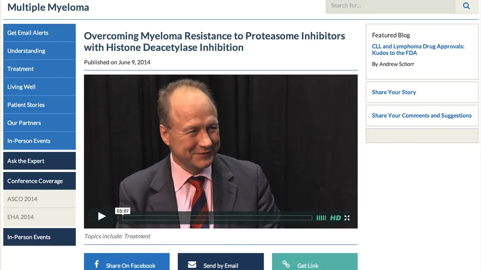 Viral Videos: Helpful and Relevant Myeloma Education image