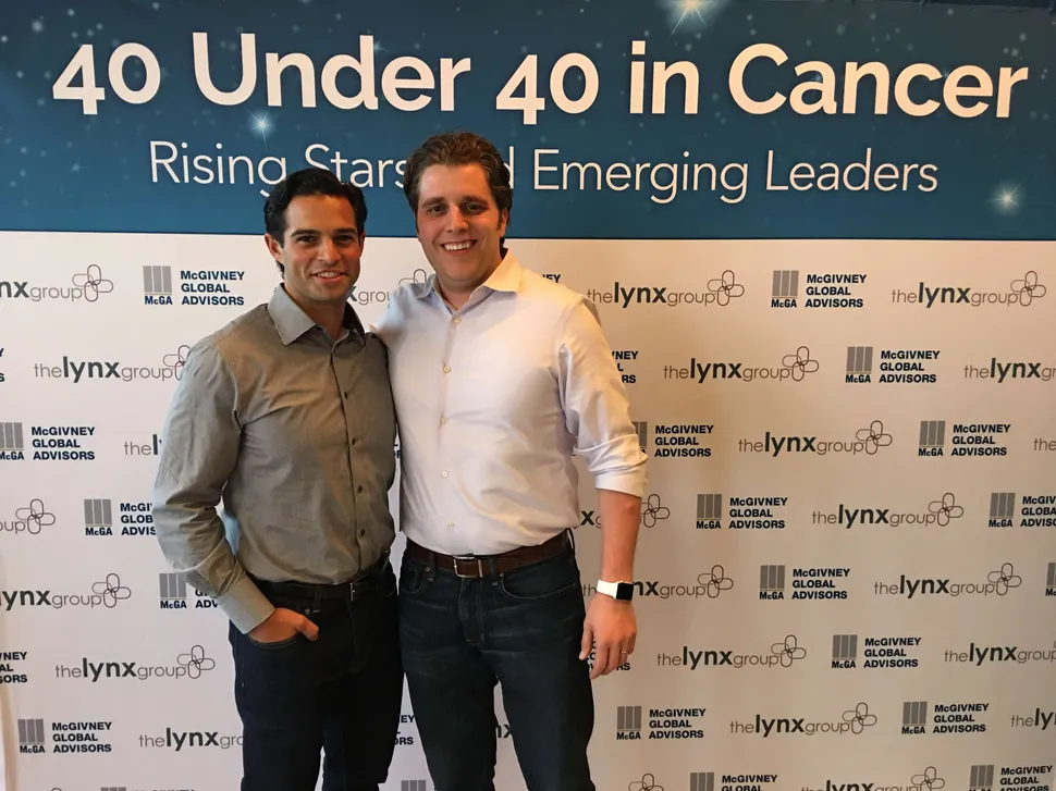 SparkCures Founder Brian McMahon Named One of "40 Under 40 in Cancer" image