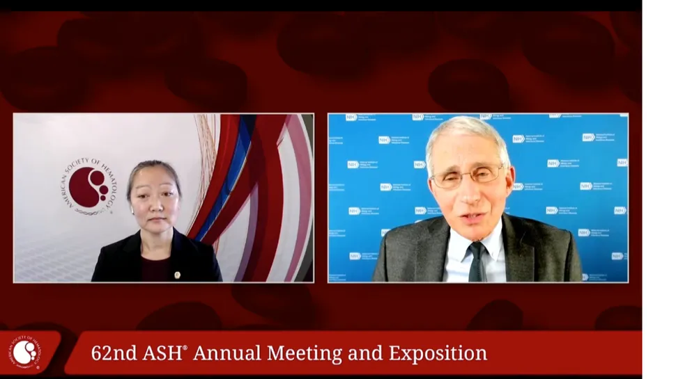 ASH 2020: Dr. Fauci Opens with Reflections on COVID-19  image