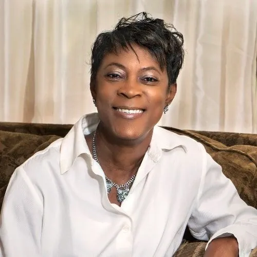 The panelist Novlette Griffin