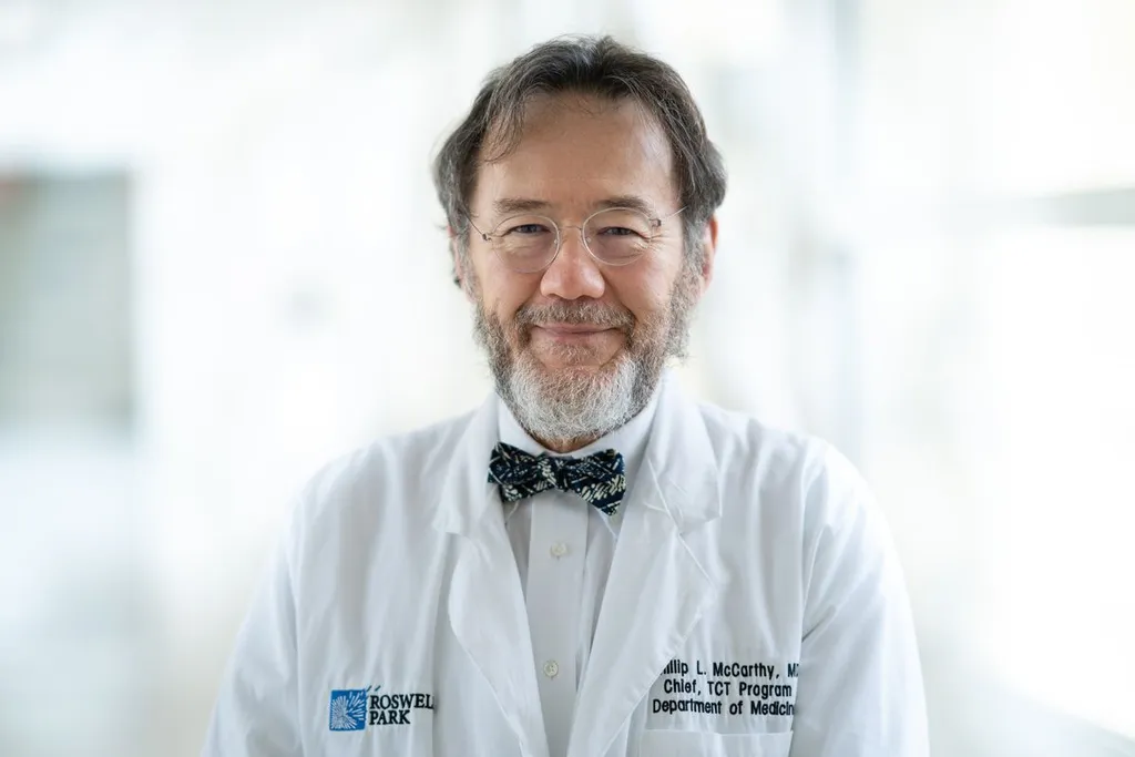 Dr. Philip McCarthy of Roswell Park Cancer Institute on transplants: best induction therapies, best approaches for high risk and how patients can recover faster image