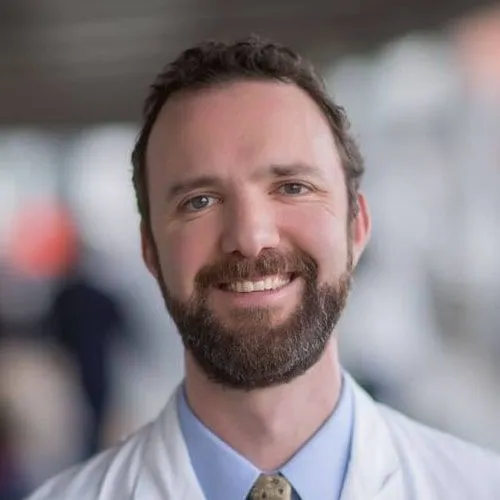 The panelist Sascha Tuchman, MD