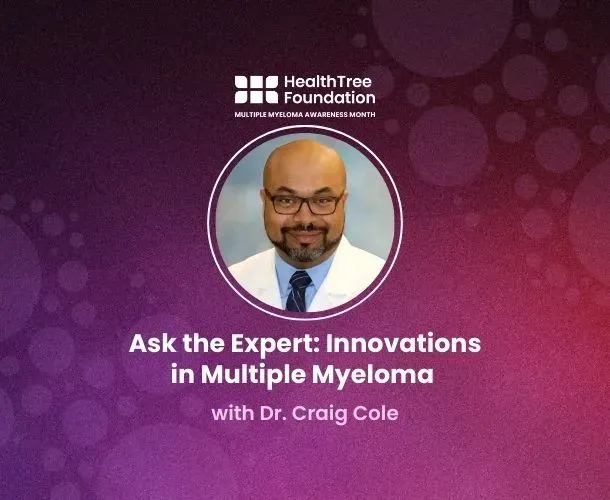 Ask the Expert: Innovations in Multiple Myeloma with Dr. Craig Cole image