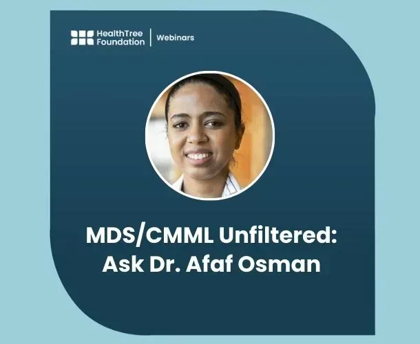 MDS/CMML Unfiltered: Ask Dr. Afaf Osman image