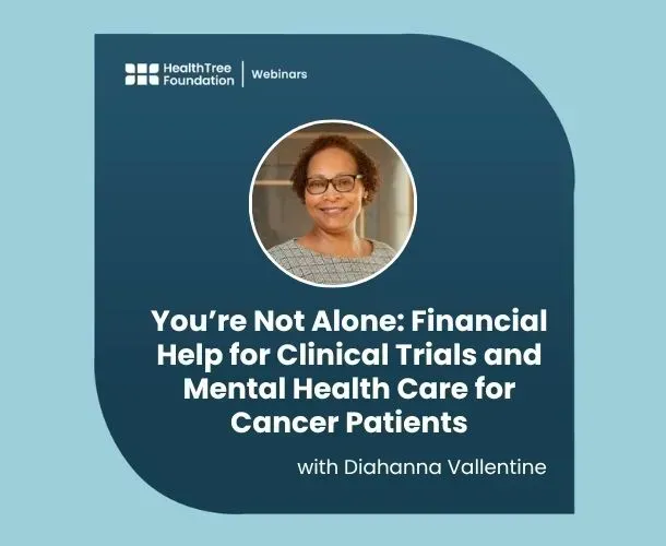 You’re Not Alone: Financial Help for Clinical Trials and Mental Health Care for Cancer Patients image