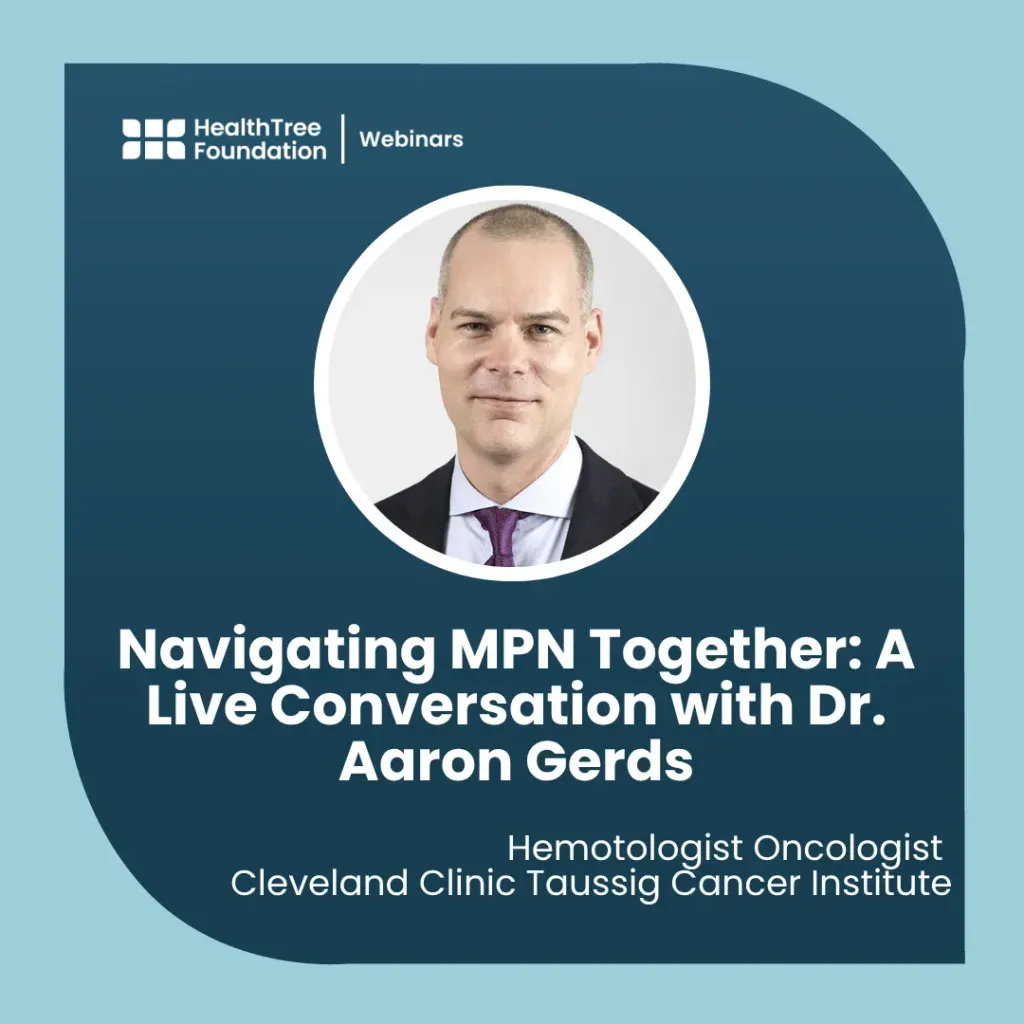 Navigating MPN Together: A Live Conversation with Dr. Aaron Gerds image