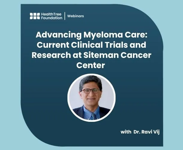 Advancing Myeloma Care: Current Clinical Trials and Research at Siteman Cancer Center with Dr. Ravi Vij image