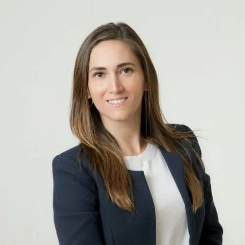 The panelist Alejandra Güitron