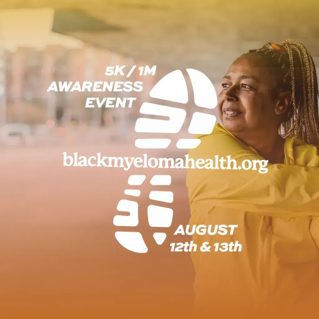 Black Myeloma Health Virtual 5K / 1 Mile Awareness Event image