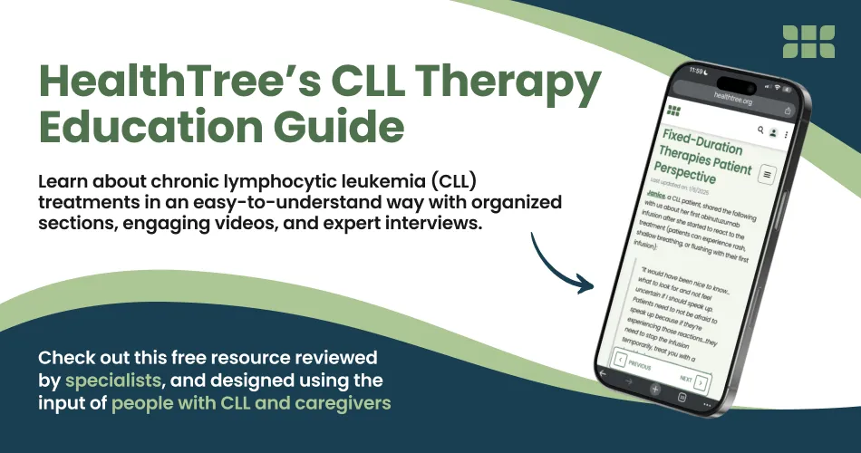 Want a Better Understanding of CLL Treatments? Start Here: CLL Therapy Guide image