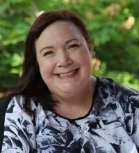 The panelist Christina Bach, MBE, LCSW, OSW-C, FAOSW