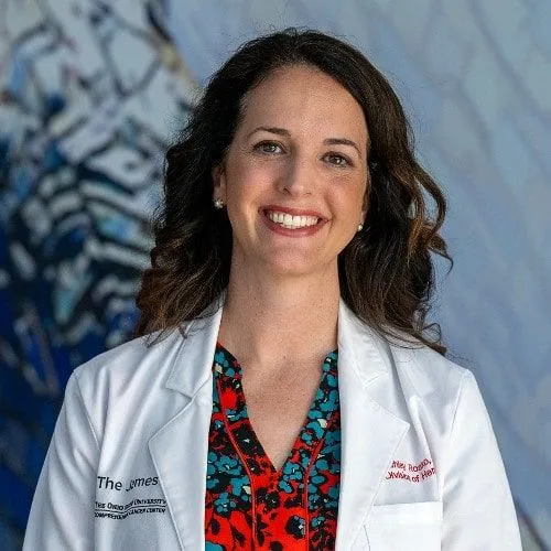 The panelist Dr. Ashley Rosko