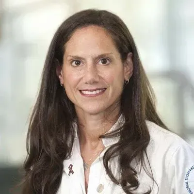 The panelist Dr. Heather Landau