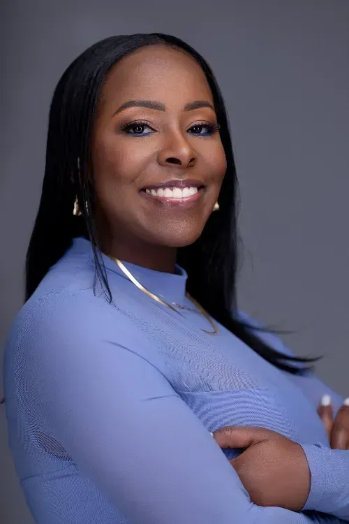 The panelist Dr. Nia Imani Bailey, DPA, M.A.Ed., RT(T)