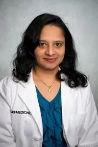 The panelist Gayathri Ravi, MD