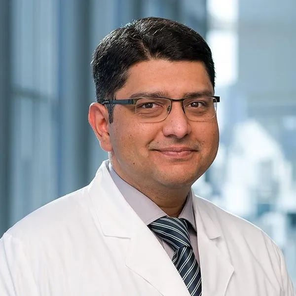 The panelist Farrukh Awan, MD