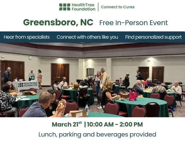 Greensboro, NC - HealthTree Connect to Cures In-Person Event image