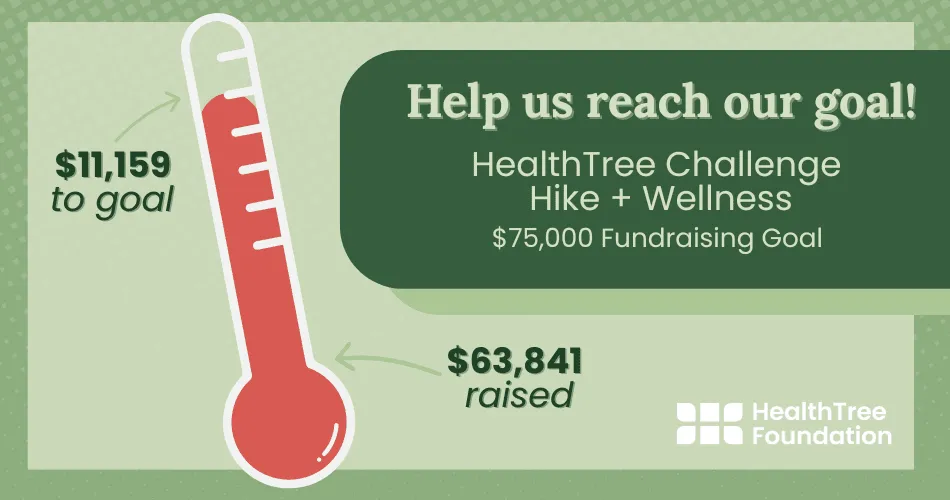 Help Us Reach Our Goal: HealthTree Challenge Hike + Wellness image