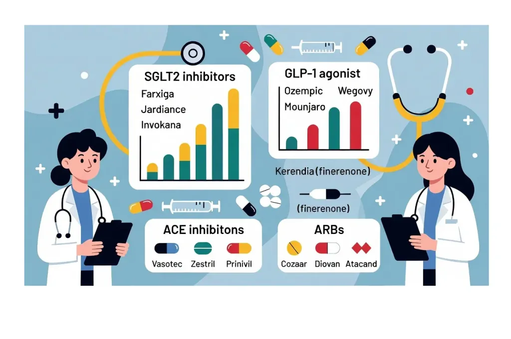 New 2026 CKD SGLT2 Inhibitors, GLP1 Agonists drugs article banner image