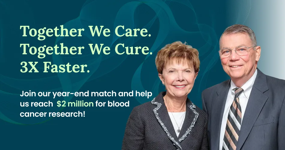 Help HealthTree Foundation Fund Blood Cancer Research: Paula and Rodger Riney Foundation Pledges $1.5 Million Matching Grant image