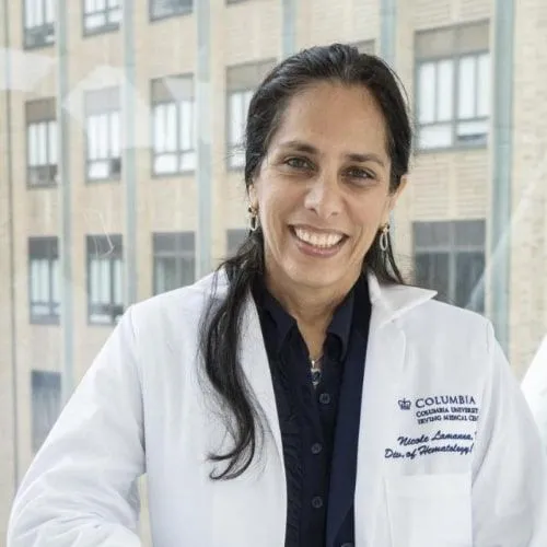 The panelist Nicole Lamanna, MD