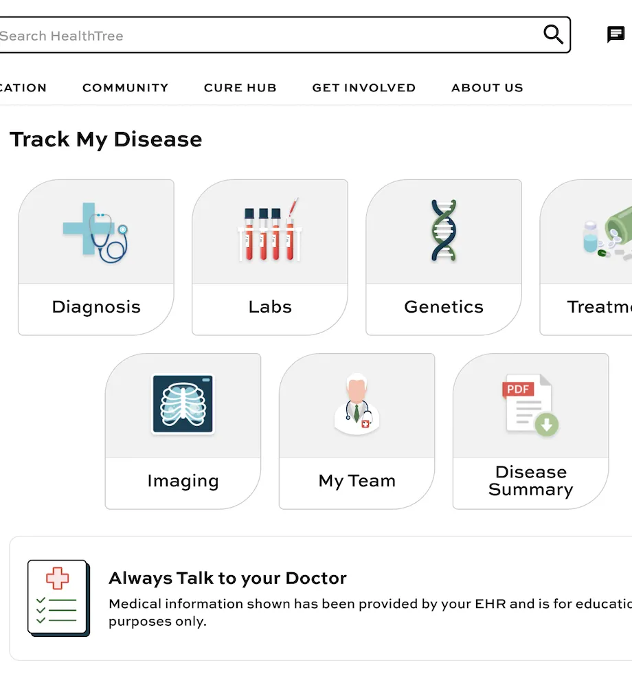 Tracking Your CLL Labs in HealthTree Cure Hub image