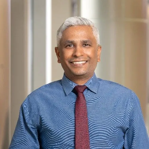 The panelist Srinvivas Tantravahi, MBBS, MRCP