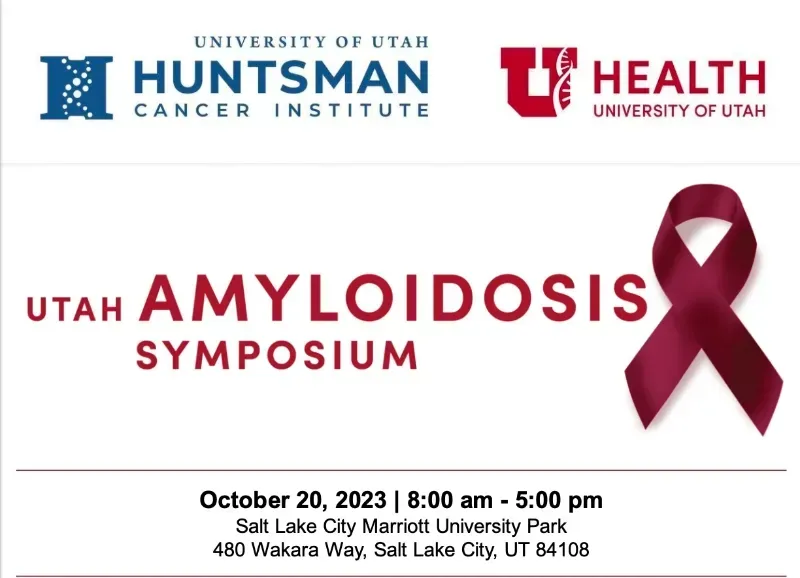 Utah Amyloidosis Symposium image
