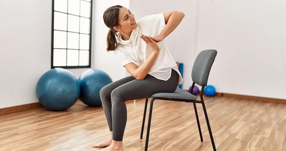 Benefits of Yoga for People with Cancer and Chair Yoga Basics image