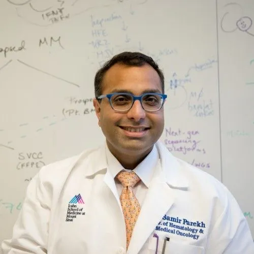 The panelist Samir Parekh, MD, MBBS