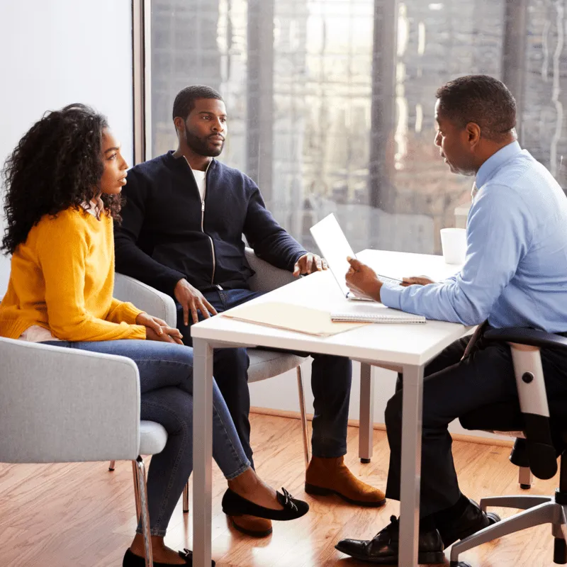 Overcoming Health Care Disparities in the Black Myeloma Community with Dr. Brandon Blue image