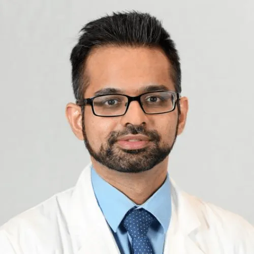 The panelist Dr. Harsh Parmar