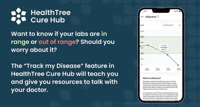 Track Your MDS Labs with HealthTree Cure Hub image