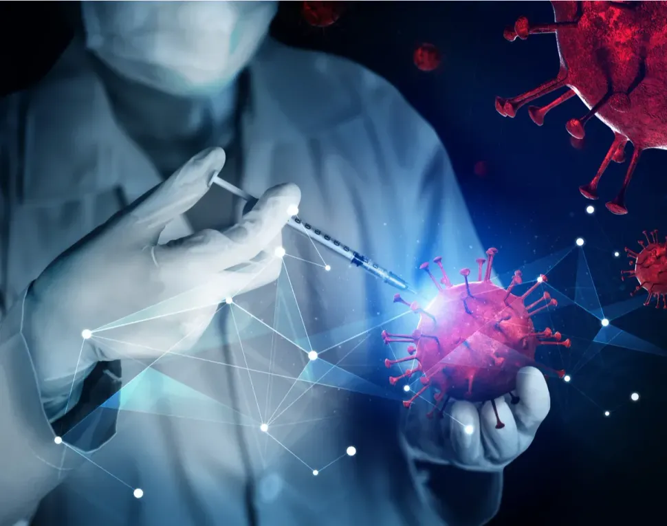 Study Shows that 91% of AML Patients Produced Antibodies to COVID-19 Vaccine image