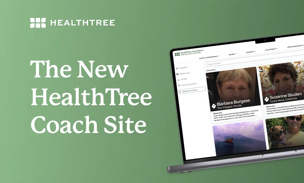 HealthTree Coach has a New & Improved Website image