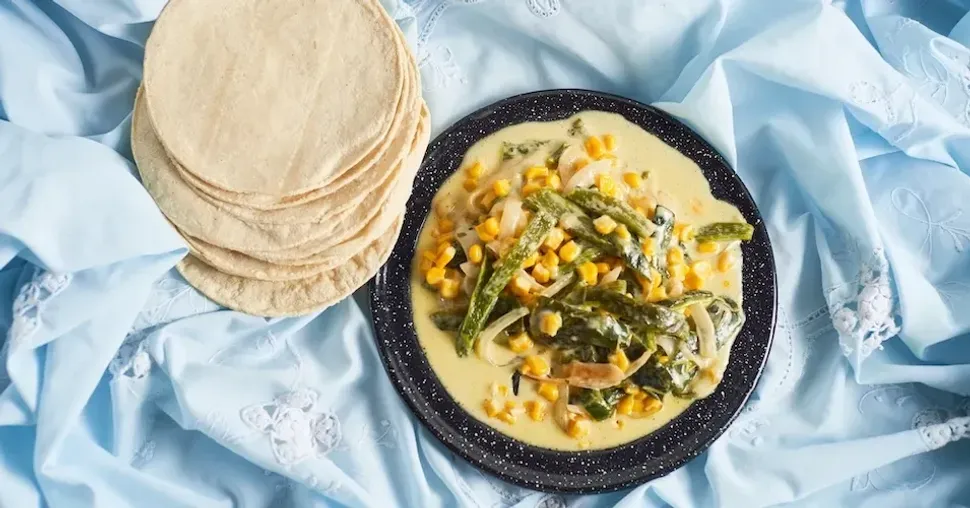 Recipes for Myeloma Patients: Rajas con Crema image
