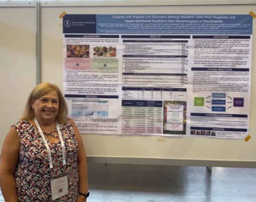 IMW: Myeloma Patients Want Diet Advice, But Doctors Aren't Providing It image