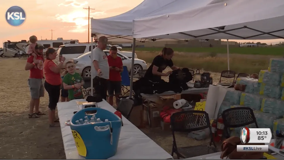 KSL News: Utah Family Turns Rexburg Eclipse Camp Site Into Fundraising Tool For Cancer Treatment image