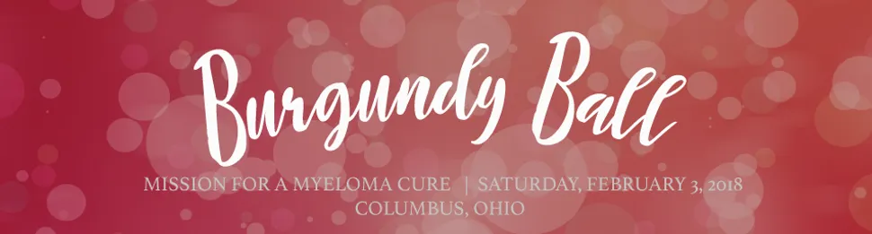 Burgundy Ball - Mission for a Cure in Myeloma, February 3, 2018, Columbus, Ohio image